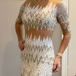 MacDuggal cocktail dress size 8